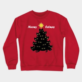 meowy catmas Crewneck Sweatshirt